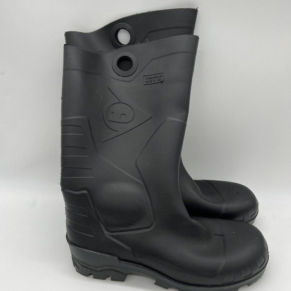 Dunlop 8677507 Chesapeake Boots Waterproof PVC Protective Footwear Mens 10
